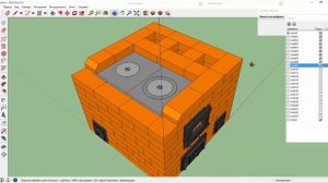 Порядовка отопительно варочной печи   подробный разбор