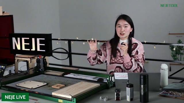 NEJE 4 MAX - The Safest 4-Axis Diode Laser