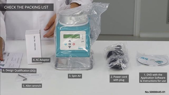 How to carry out an Installation Qualification (IQ) of an air sampler? - Spin Air - IUL-Instruments смотреть онлайн