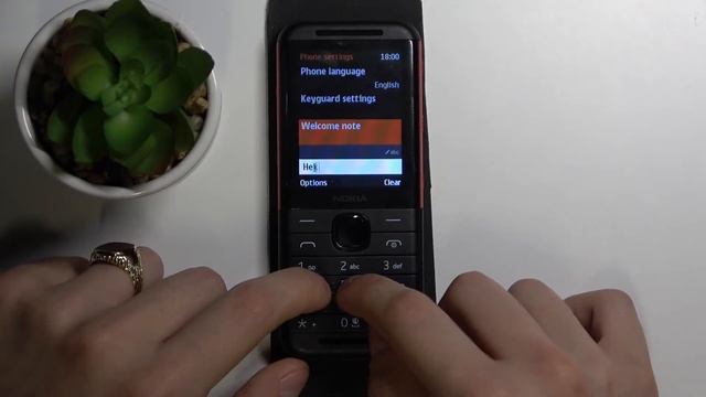 Nokia 5310 | Как изменить приветствующую надпись на Nokia 5310 - Настройки экрана Nokia 5310 смотреть онлайн
