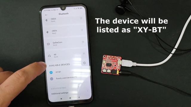 How to connect Bluetooth Module to your Phone - XY-BT mini module смотреть онлайн