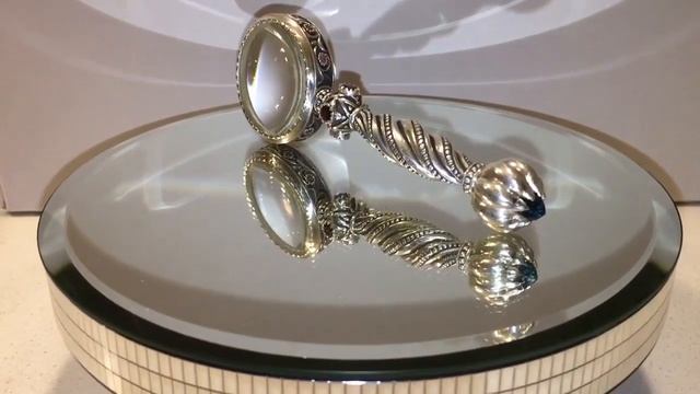 Unique Solid Sterling Silver Handmade Jeweler's Loupe Carl Zeiss смотреть онлайн