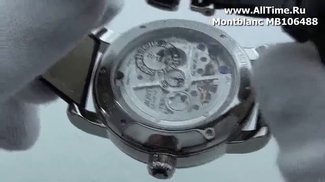 Мужские наручные швейцарские часы Montblanc MB106488 смотреть онлайн