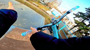 Катаю на МТБ/POV GoPro MTB Urban Street Riding.