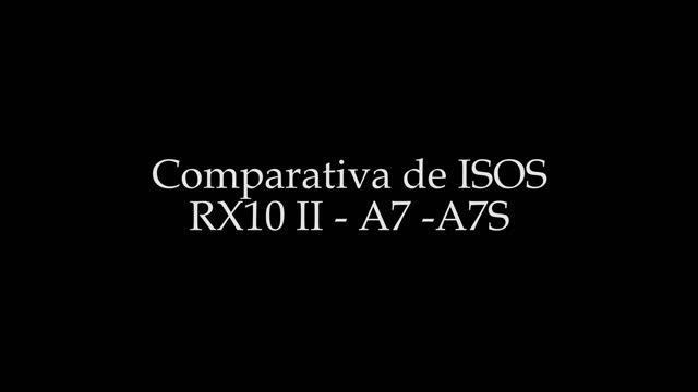 Review Sony RX10 II - comparativa ISO смотреть онлайн