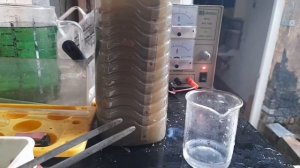 Серебро на алюминии, электролиз, испытание нового раствора, часть первая.