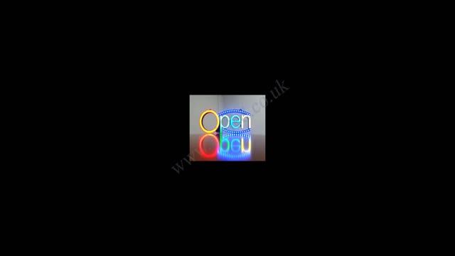 NEON LED Sign - OPEN Resin color - 8mm LED curve - 4-5-6-12-14 смотреть онлайн