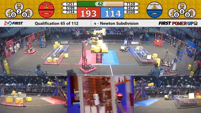 Qual 65 - 2018 FIRST Championship - Houston - Newton Subdivision смотреть онлайн