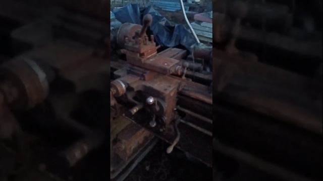 Настоящий музейный экспонат #токарный станок 1941 года!!!! смотреть онлайн
