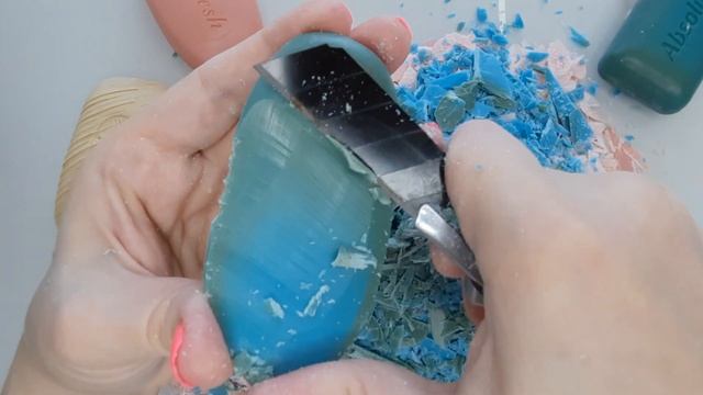ASMR SOAP❤резка прогорклого мыла/dry soap cutting/satisfying video/no talking#30 смотреть онлайн