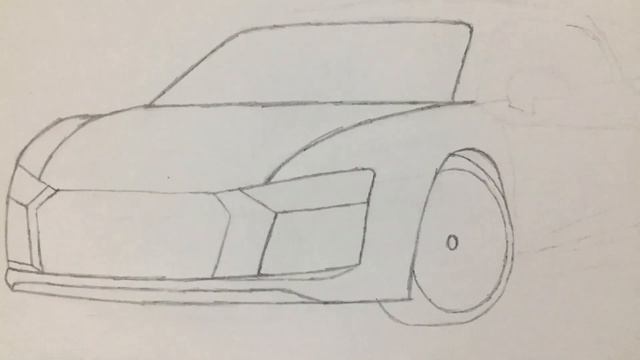 How to draw an Audi R8 смотреть онлайн