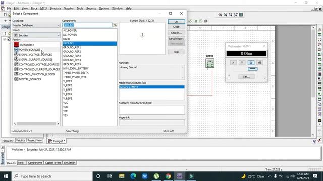 Potentiometer/variable resistor in multisim | how to use potentiometer in multisim смотреть онлайн