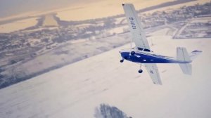 Полеты на самолетах над Санкт-Петербургом