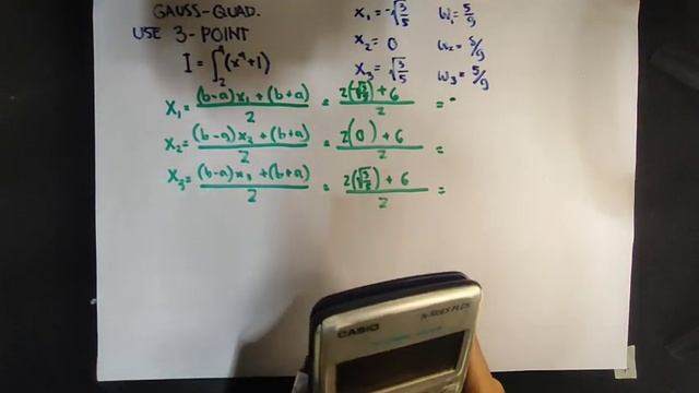 MODULE 9E Gauss Quadrature 3P Method смотреть онлайн
