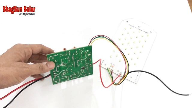 Solar street light Driver Wire connection with solar & battery! Solar light specifications смотреть онлайн