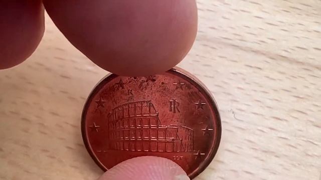 Italy 5 cent 2016 Euro coin смотреть онлайн