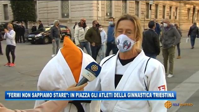 “NON SAPPIAMO STARE FERMI”: IN PIAZZA GLI ATLETI DELLA GINNASTICA TRIESTINA | 31/10/2020 смотреть онлайн