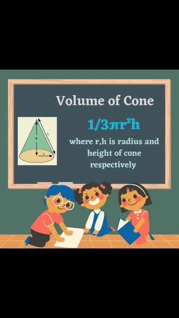 || Let's Know || Volume of Cone || Anushka Learning Academy || #cone #volume #learn #maths #height смотреть онлайн