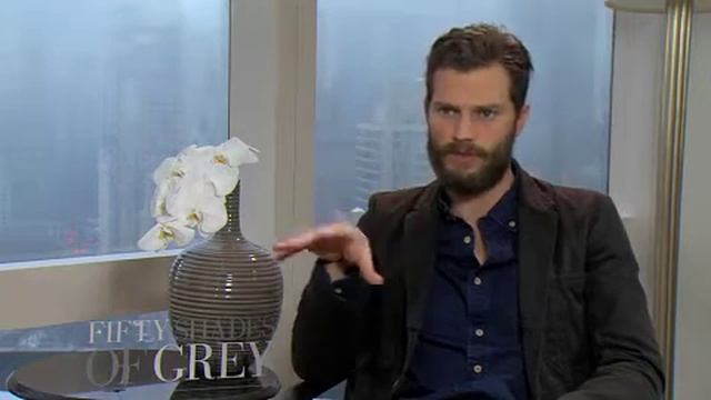 Fifity Shades of Grey Jamie Dornan Interview смотреть онлайн