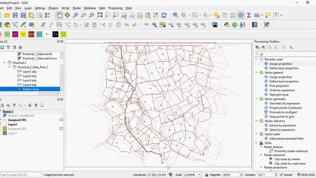 QGIS Georeferencing Freehand