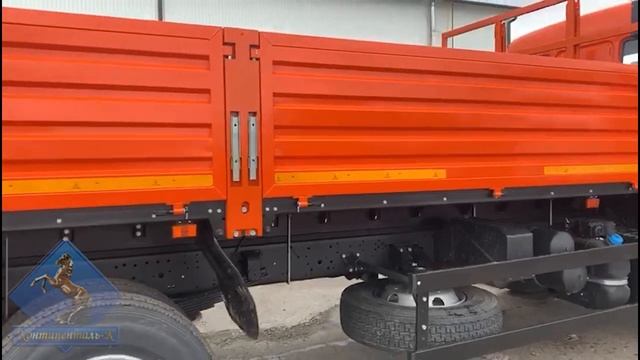 Новый удлиненный бортовой Камаз-43253! смотреть онлайн