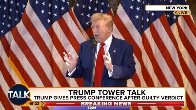 “Judge Was A Tyrant” | Donald Trump ‘Declares War On US Courts’ After Guilty Verdict смотреть онлайн