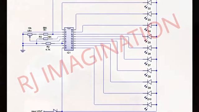 Top 5 electronics Projects using LM3914 15 IC lm3914 & lm3915 circuits смотреть онлайн