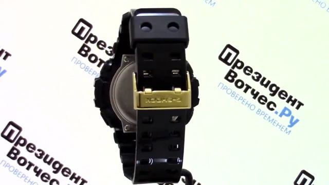 Часы Casio G-SHOCK GA-710GB-1A - Круговой обзор от PresidentWatches.Ru смотреть онлайн
