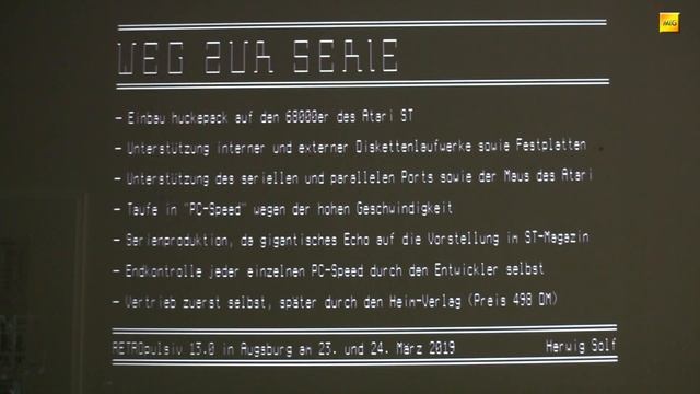Vortrag - "Happy birthday, die PC-Speed wird 30" - Herwig Solf - RETROpulsiv 13.0 смотреть онлайн