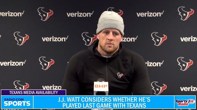 J.J. Watt considers whether he's played final game with Houston Texans смотреть онлайн