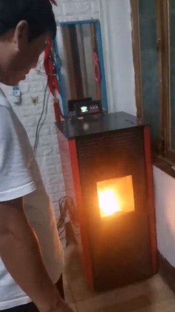 pellet stove gave heat in winter смотреть онлайн
