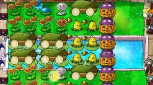 как пройти 100 волн в выживание бесконечно (волна 1-10 PVZ)