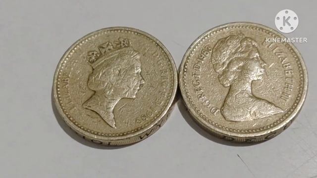 💰€100.000💰 One pound valor da moeda mais valiosa muito raro 1983 e 1985 смотреть онлайн