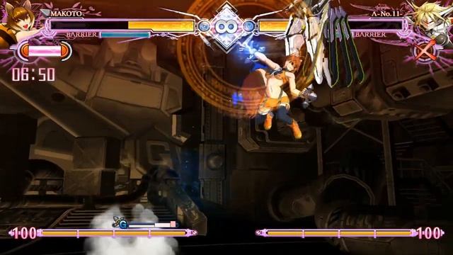 BlazBlue Centralfiction Makoto Nanaya Fully Translated смотреть онлайн
