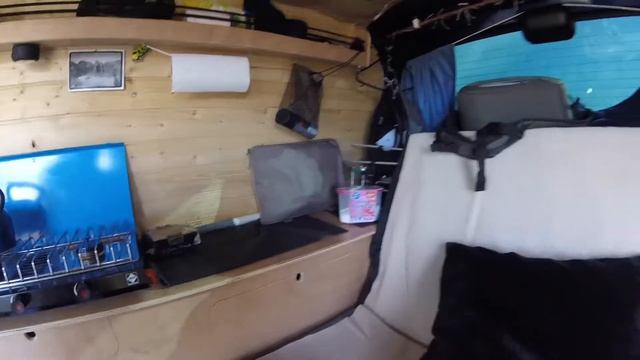 Toyota Hiace Self Build Campervan Tour. Vanlife UK смотреть онлайн