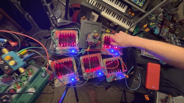 LASER HARP quintet! (+triple delay DELUXE, et al.) смотреть онлайн