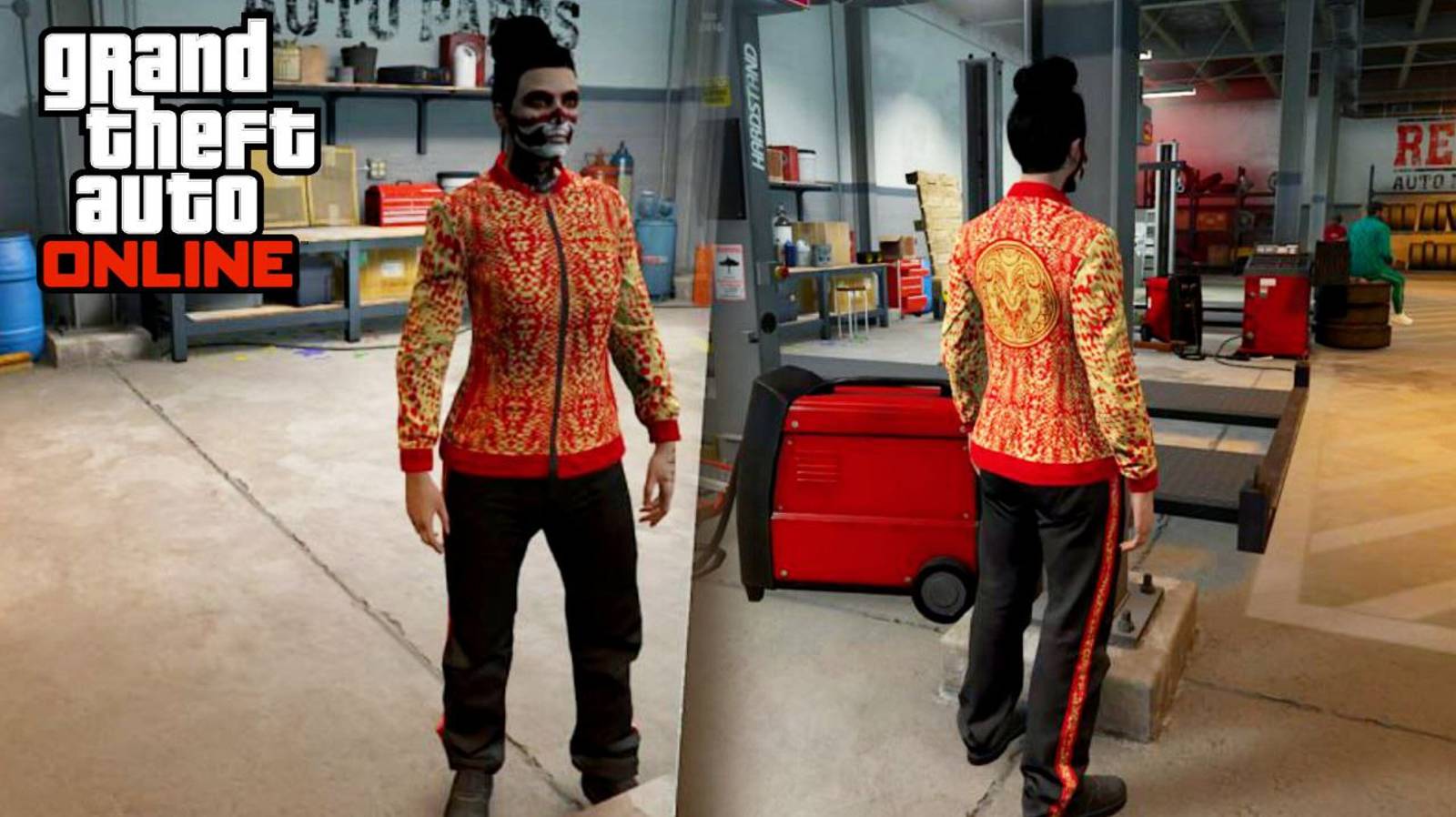 Как получить красный костюм за ЯМБ в GTA Online смотреть онлайн
