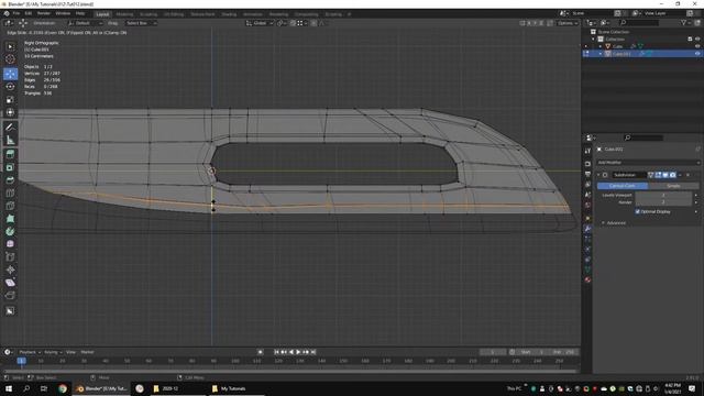 Blender Hard Surface Modeling Practices - Tutorial 3 смотреть онлайн