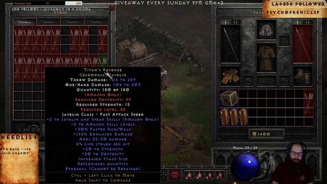 D2R: 100 Ber worth gear identifying part:2 смотреть онлайн