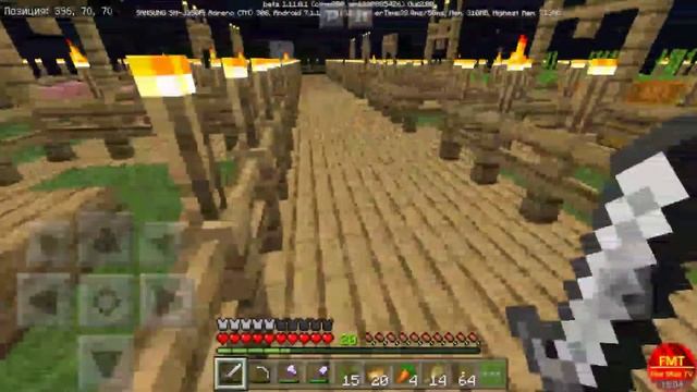 Minecraft PE. Выживание на максимальном уровне сложности #38. Всего понемногу. смотреть онлайн