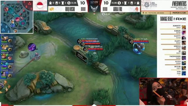 RRQ VS AURA | Playoffs DAY 2 - MATCH 1 GAME 1 смотреть онлайн