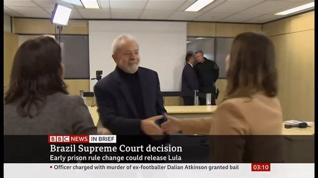 Brazil court ruling could free jailed ex-president Lula - BBC News - 8th November 2019 смотреть онлайн