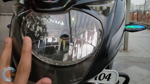 LED Projector fog light in pulsar 150 || Harley style || HJG смотреть онлайн