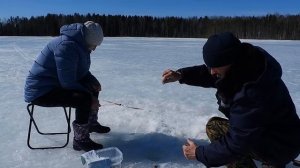 С ЖЕНОЙ НА РЫБАЛКЕ