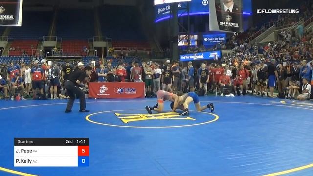 94 Lbs Quarters Jaden Pepe Pennsylvania Vs Paul Kelly Arizona смотреть онлайн