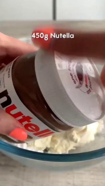 Biscoff & Nutella Cheesecake! #food #dessert #shorts #viral #shortvideo #ytshorts смотреть онлайн
