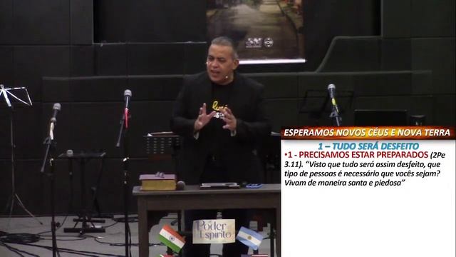 ESPERAMOS NOVOS CÉUS E NOVA TERRA - (24/04/2024 20:00)2 Pedro 3:11-18 смотреть онлайн