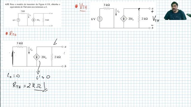 Exercício 4.52 - Equivalente de Norton - Fundamentos de circuitos elétricos смотреть онлайн