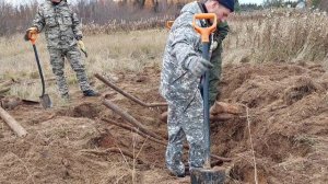 Коп на бывшей зоне 80-х"Железная паутина". Результат в конце