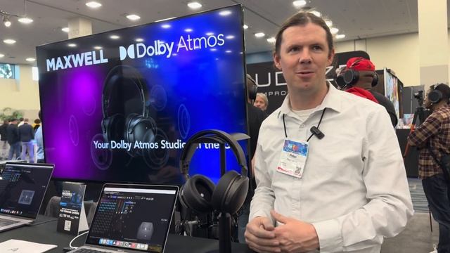 Insane Dolby Atmos Head Tracking on Audeze Maxwell | First Look at NAMM 2024 смотреть онлайн